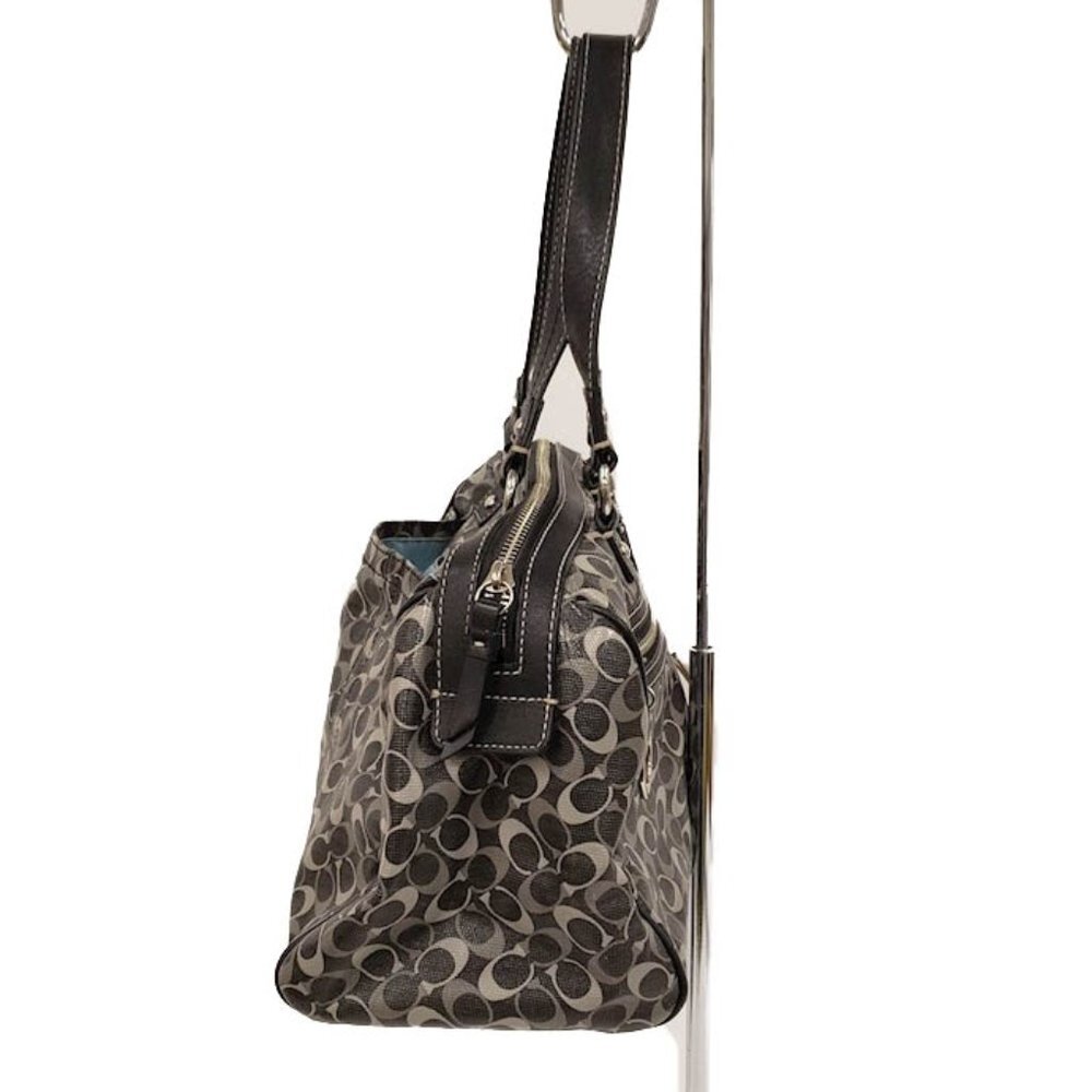 Coach Chelsea Signature Satchel Coated Canvas D1194-F1715 - Picture 4 of 7